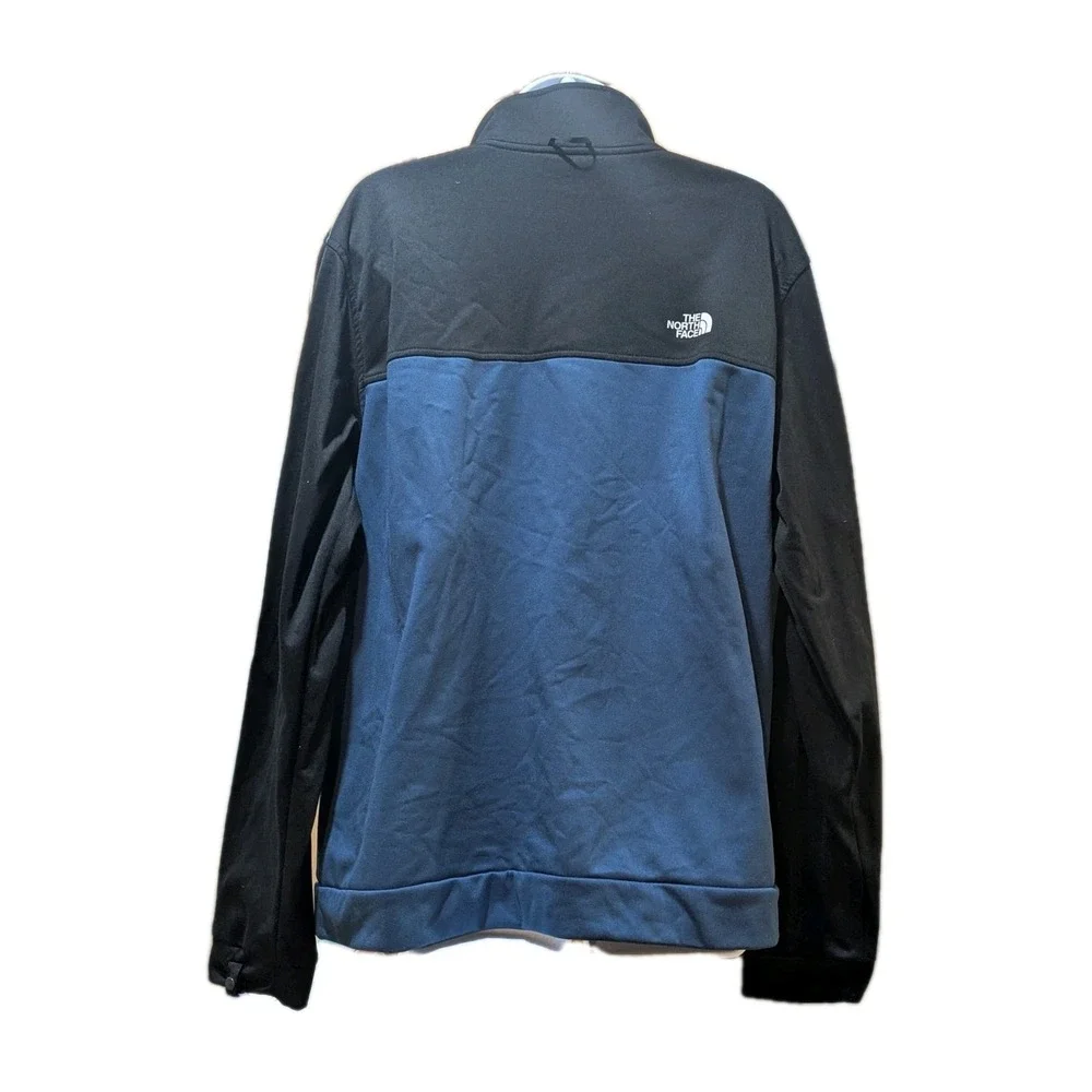 The North Face Men's Track Jacket‎  Blue And Black Size Large